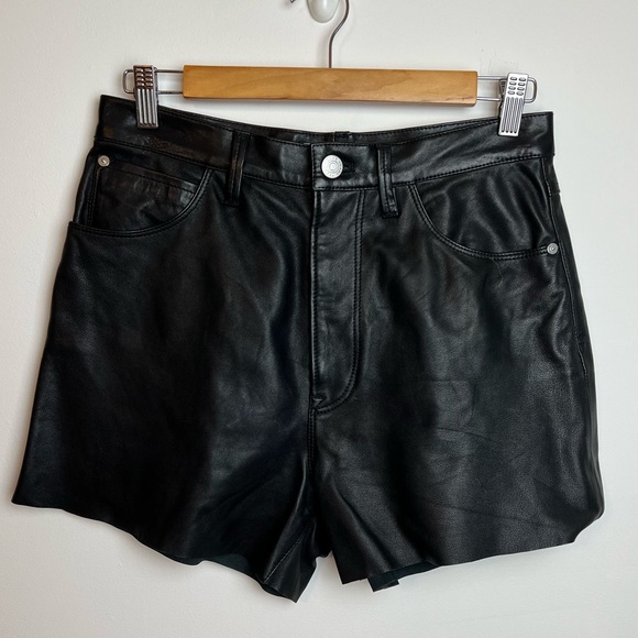 Frame Leather Shorts - Picture 6 of 13
